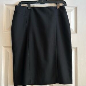Ann Taylor Black Pencil Skirt